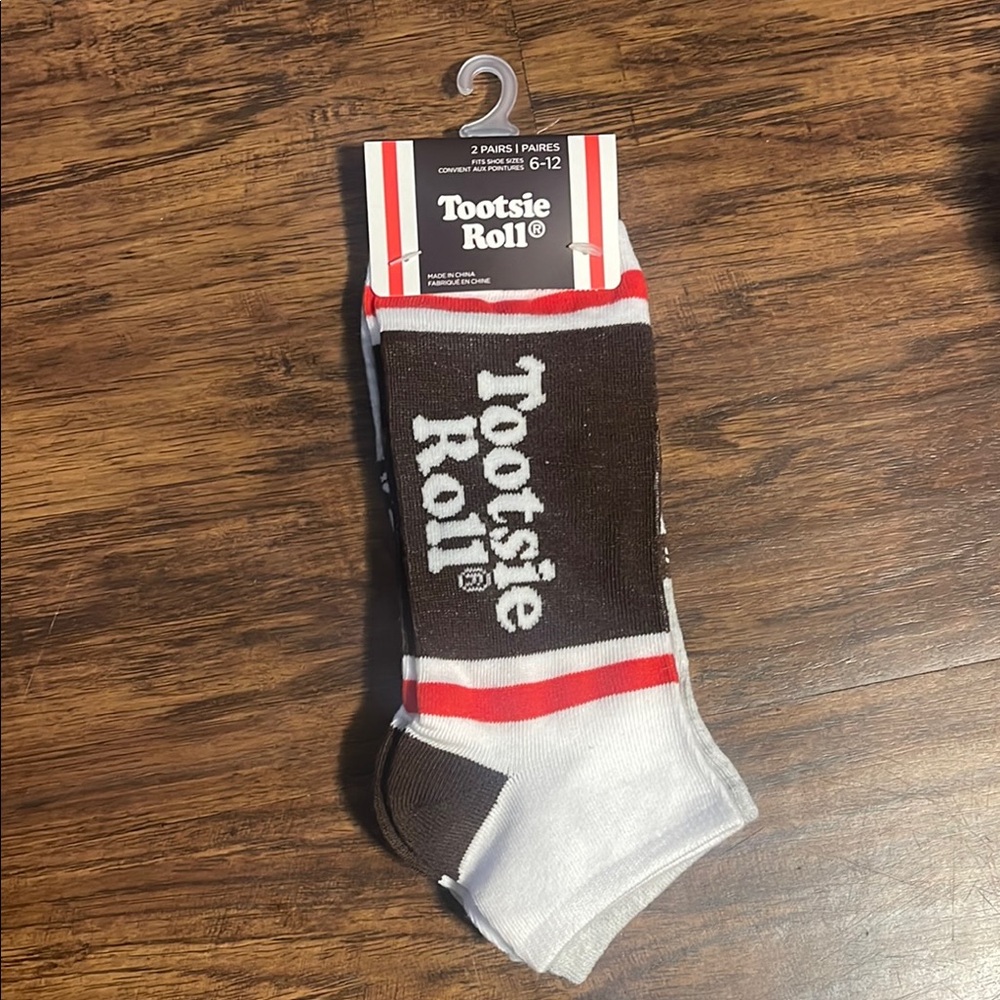 Tootsie Roll 2 pack Socks